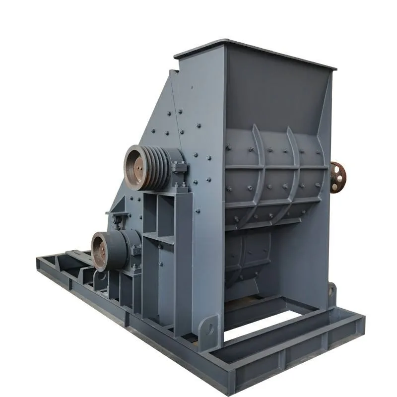 Deposit Double Stage No Sieve Bottom Hammer Crusher For Dry Wet Material Coal Gangue Steel Slag Construction Waste Sand Making