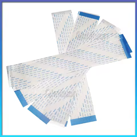 10PCS FFC FPC AWM 20624 80C 60V VW-1 Flat Flexible Cable 0.5MM 4 5 6 8 10 12 14 16 18 20 24 26 30 32 34 36 38 40 45 50 54 60 Pin