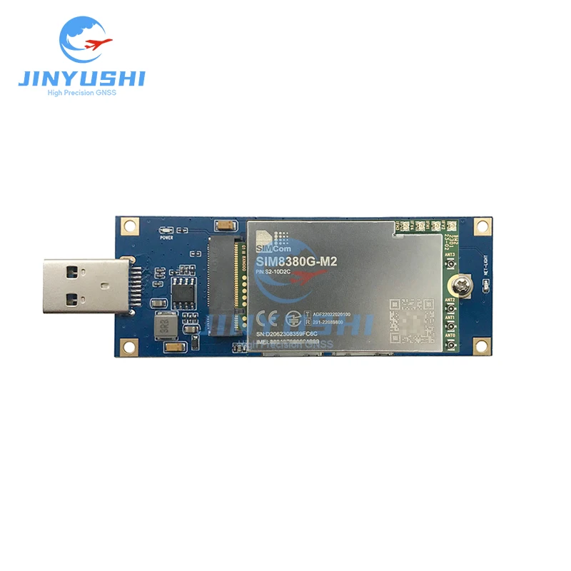 Imagem -04 - Módulo com Placa Usb Multi-band Compatível com Sim8300 Compatível com Sim8300 5g nr por Dhl Sim8380g-m2 Sub6g