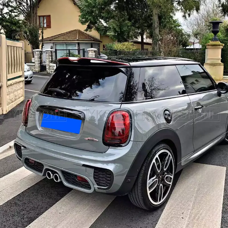 For MINI Cooper S 2.0T F56 F55 S JCW Spoiler High Quality FRP UNPAINTED / REAL CARBON FIBER 2013-2020