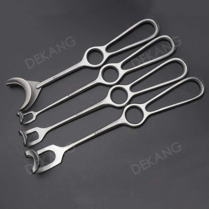 Stainless Steel Orthodontic Implant Photo Movable Head Retractor Lip Corner Hook