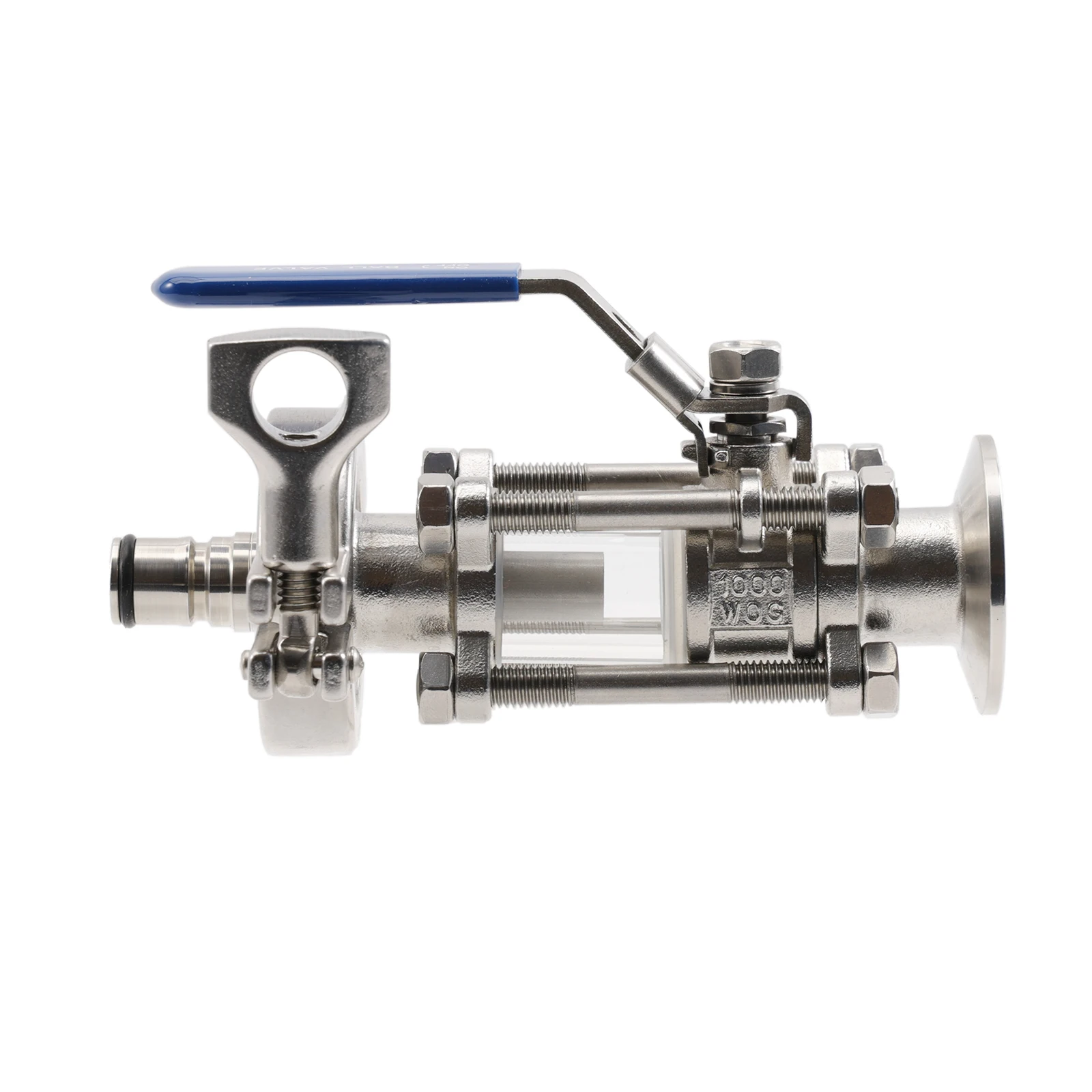 1.5″ TC Sight Glass Ball Valve with 1.5