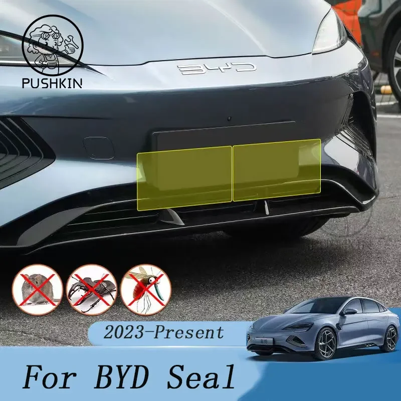 

FOR BYD Seal EV ATTO 4 2023 2024 Car Accessories Front Grille Insert Net Anti-insect Dust Garbage Proof Inner Cover Net