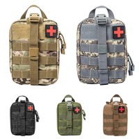 Hunting Molle Pouch Hunting Molle Pouch Tool Bag Waist Pack Survival Emergency Medical First aid Kit Outdoor Camping
