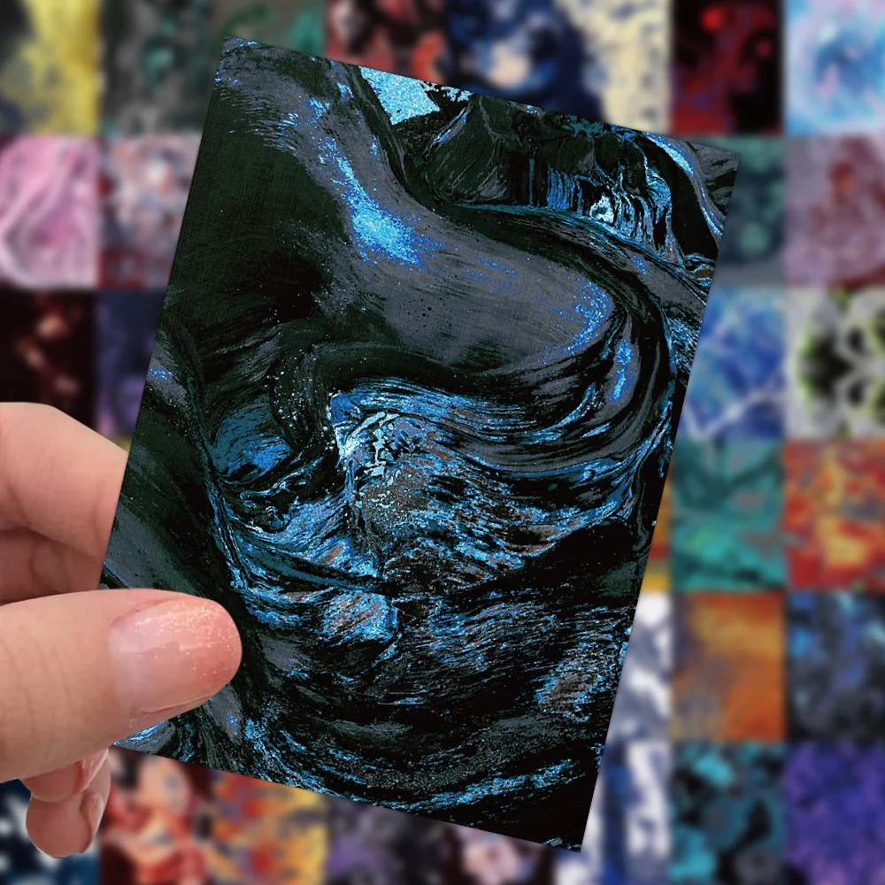 60개 추상적이고 독특한 미술 그림 그래피티 스티커 헬멧 자전거 필통 데칼 블링블링스티커스 스토어