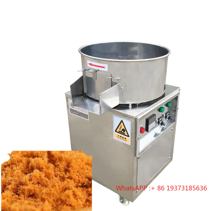 Automatic Chicken Pork Floss Making Machines Shredder Meat Machine Meat Floss Frying Machine