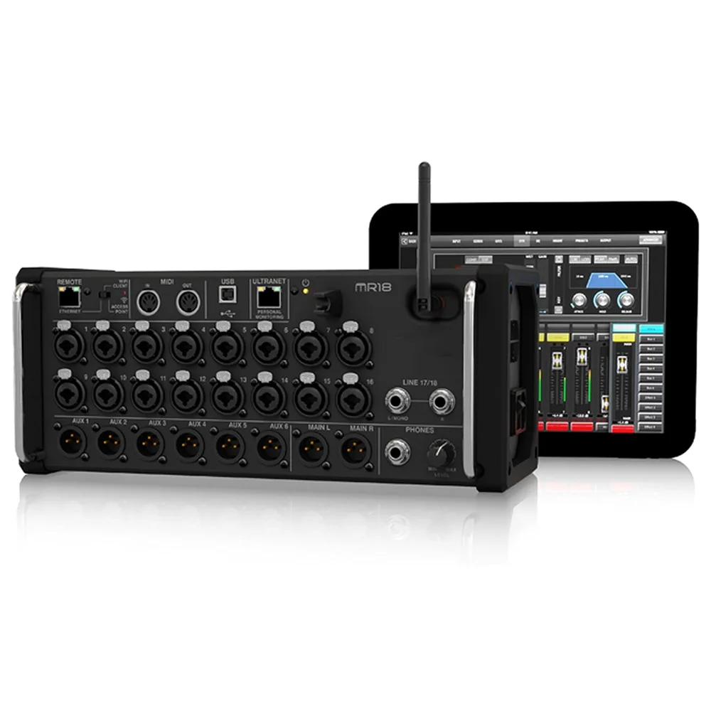 MR18 MR12 Professional Digital Mixing Studio Recording Console Dj Studio Digital Mixer Audio Multi-track Sound Table