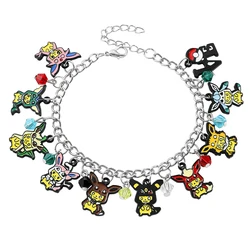 Pokemon Pikachu Pendant Bracelet Women's Multi-Element Fashion Jewelry European American Style