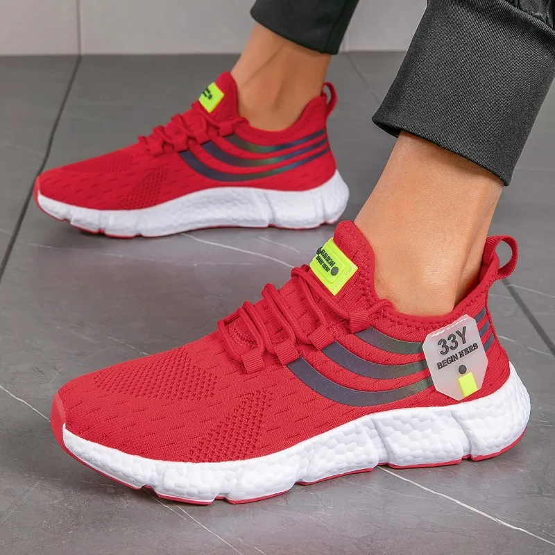 Men Shoes Sneakers Breathable Comfortable Casual Running Shoes Luxury Tenis Sneaker Male Footwear 2024 Summer Men Tennis Shoes