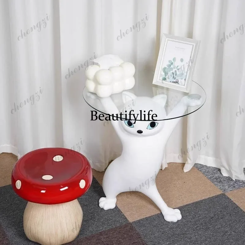 M138 Round Tea Table High Quality Japanese Apartments Luxury Side Table Salon Scandinavian Wohnzimmertisch Art Deco Furniture