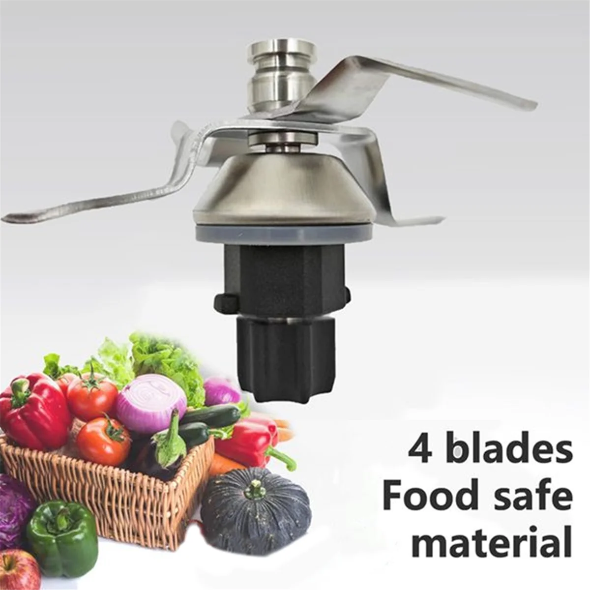 Stainless Steel Blender Blade for TM31 Food Processor Mixing Knife Replacement