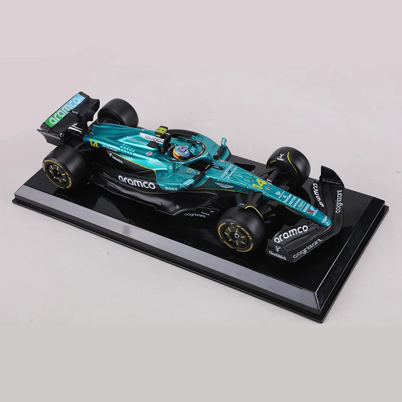 Buargo 1:24 F1 Racing Car Aston Martin AMR25 Formula ONE TEAM Alloy Model Car view 5