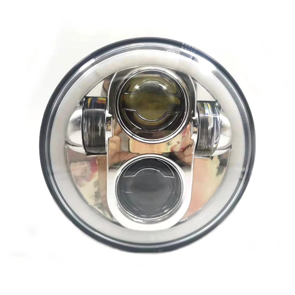 Newest 5.75 Inch LED Motorcycle Projector Headlight for Dyna Softail Sportster 883 XL883 FXCW 5 3/4