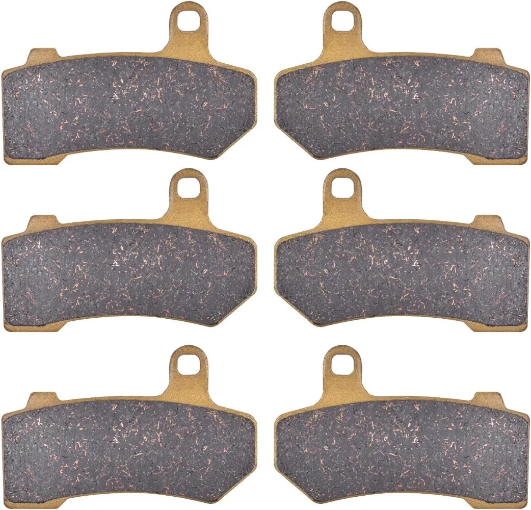 

Ceramic Front Rear Disc Brake Pad for Har/ley FLHR Road King FLHX Street Glide Road Glide FLHTCU Ultra Classic Electra Glide