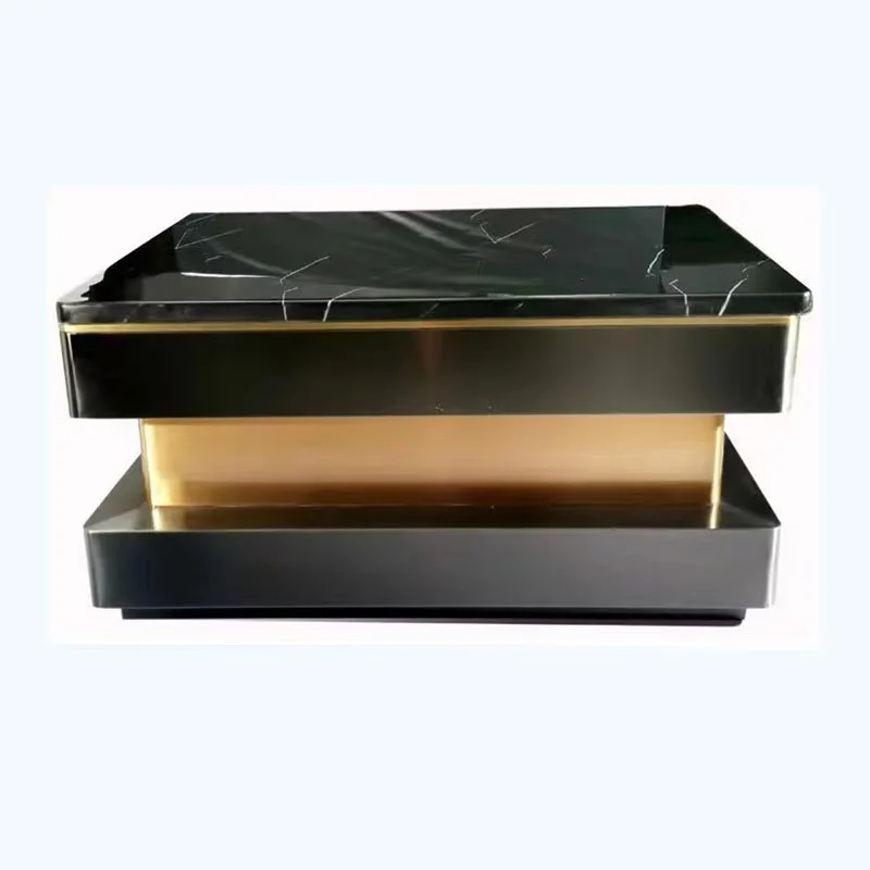 custom，Portable Restaurant Mobile Bar Counter Stainless Steel Metal Customized Bar Table Style Packing Modern Furniture