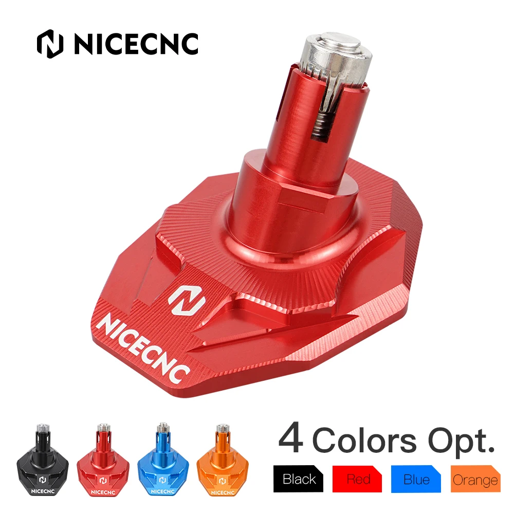 

NICECNC Motorcycle Kickstand Side Stand Pad Extension For GasGas Gas Gas EC EX 125 250 300 350 400 450 250F 350F 450F ECF EXF