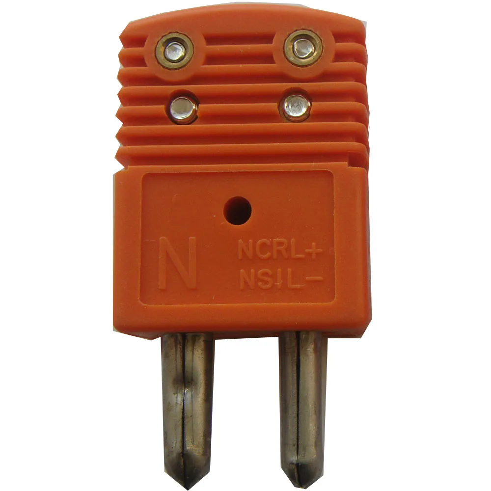 Round Hollow  Male and Female Standard N  plug Thermocouple Connector