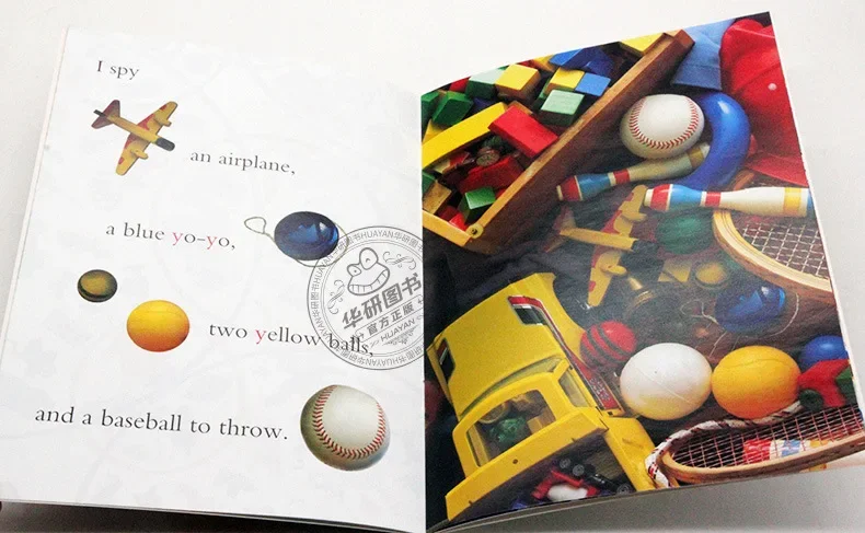 12 Books I Spy Phonics Fun Visual Discovery Series 12 Boxed English Original Student Textbook Picture Books