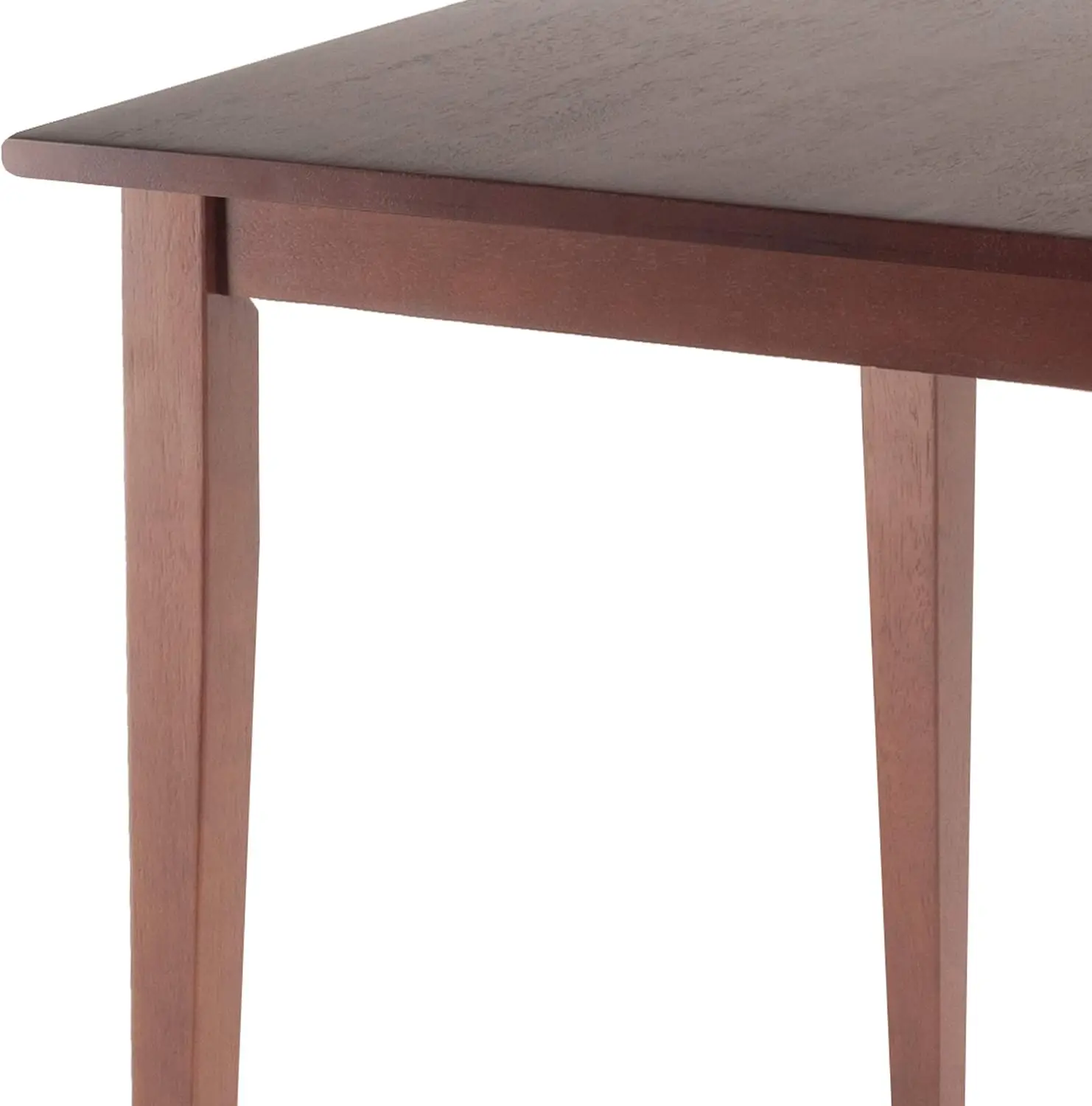 Mesa de comedor cuadrada de madera