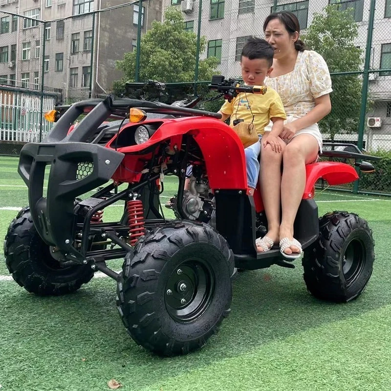 

All-terrain 125cc off-road motorcycle quad ATV gas-powered adult two-person mountain vehicle