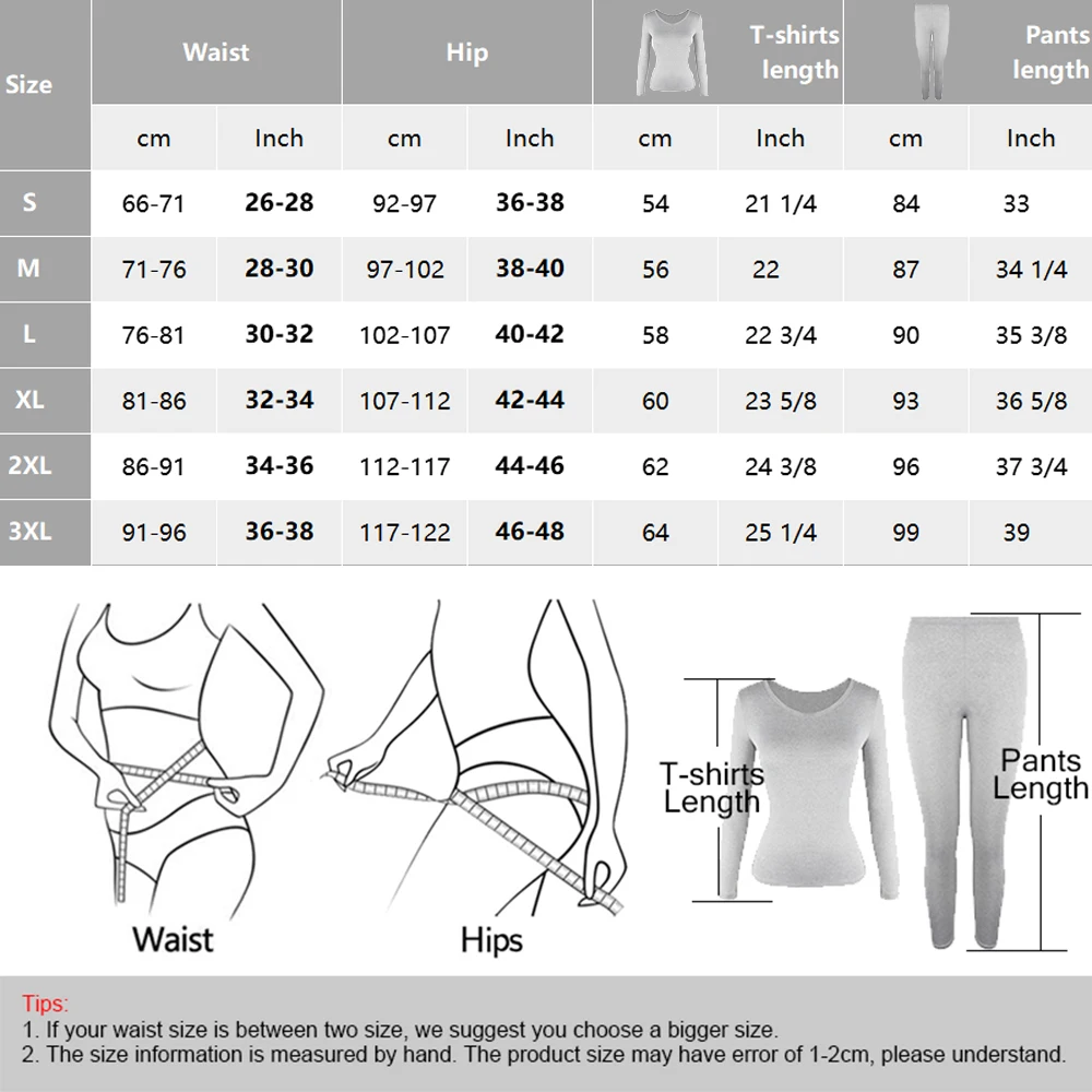 Thermal Underwear for Women Long Johns Base Layer Cold Weather Top Bottom Women\'s Underwear Set