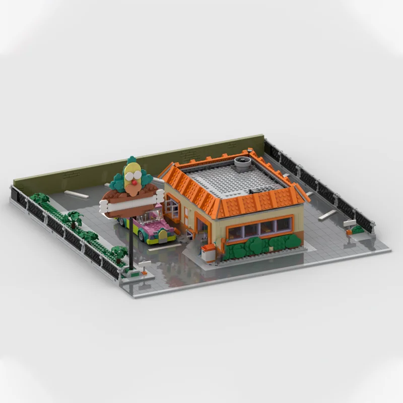 899 個 MOC モジュラーパーキングディスプレイセット 10352 と互換性 DIY モデルビルディングブロック誕生日おもちゃギフト