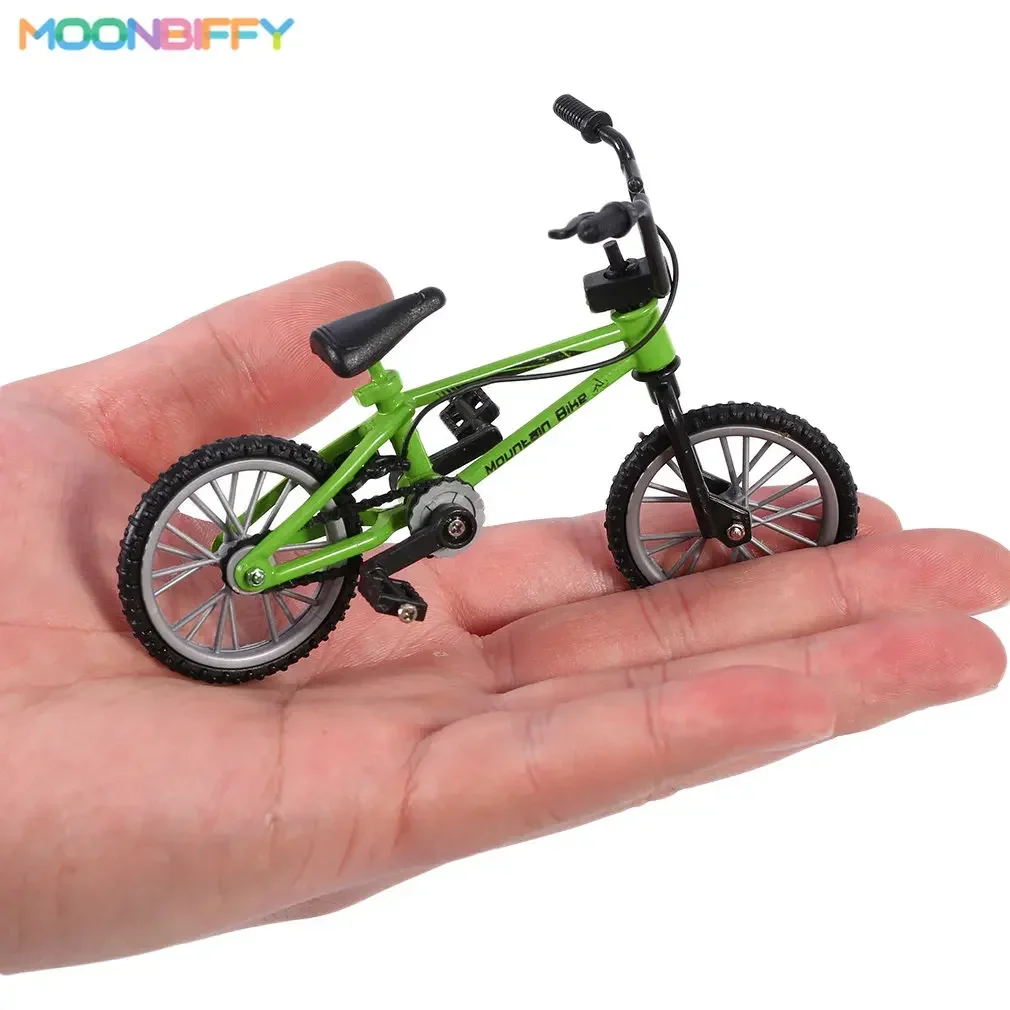 Mini Finger Bike Finger Toys para crianças, Mountain Bike, bicicleta, scooter, jogo criativo, terno, presentes, 1pc