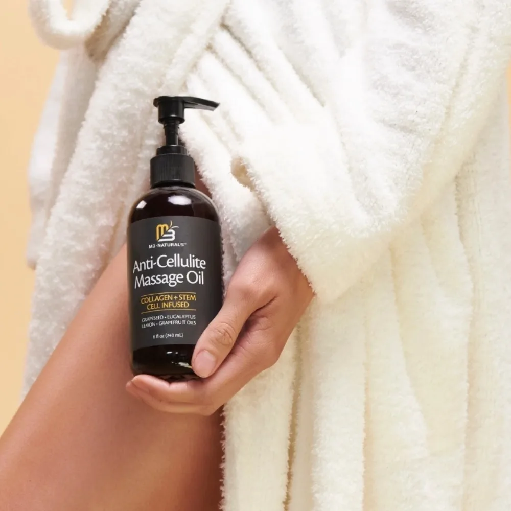 

Антицеллюлитное массажное масло M3, 240 мл: глубокое питание, улучшение состояния сухой кожи, повышение упругости, высокая проникающая способность, восстановление.