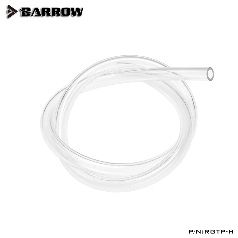 Barrow 9.5*15.9mm Soft Hose PU Transparent ID 3/8 - OD 5/8 10x16mm Thick For PC Water Cooling Split Building RGTP-H