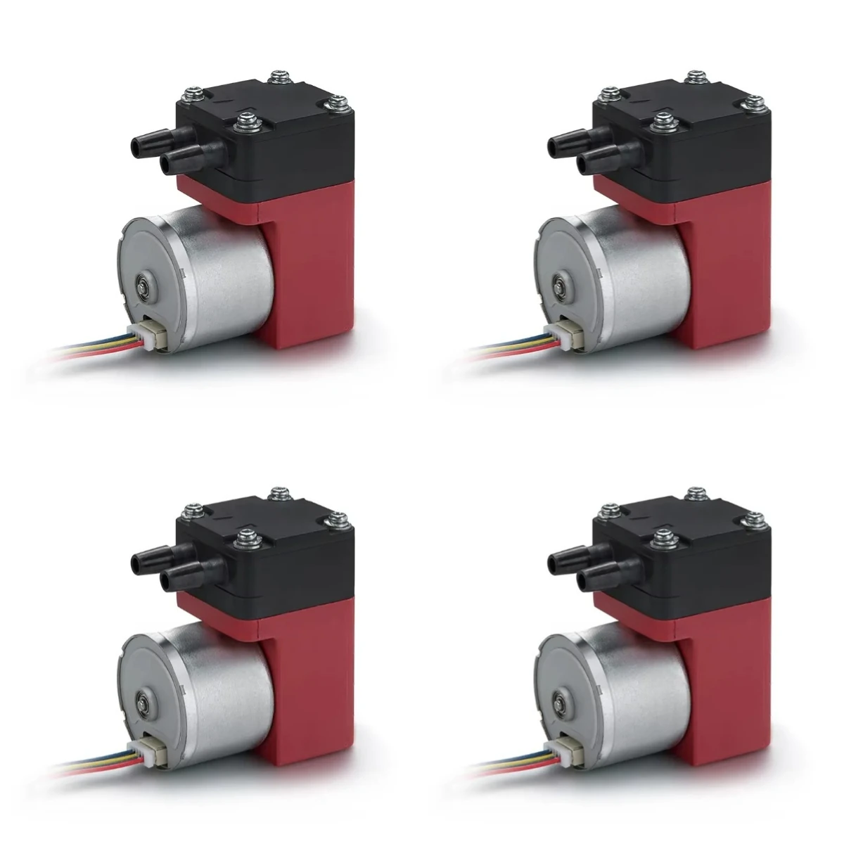 12V 24V DC Brushless Lab Vacuum Pump Low Pressure Silent Sampling Electric Micro Air Pump Suction Small Diaphragm Pump