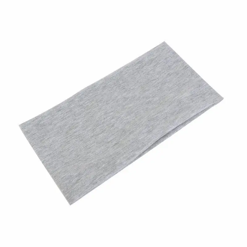 Unisex einfarbiges, verbreitertes, elastisches Yoga-Übungs-Stirnband, Laufen, Radfahren, Outdoor-Sport, Schweißband – Detail 10