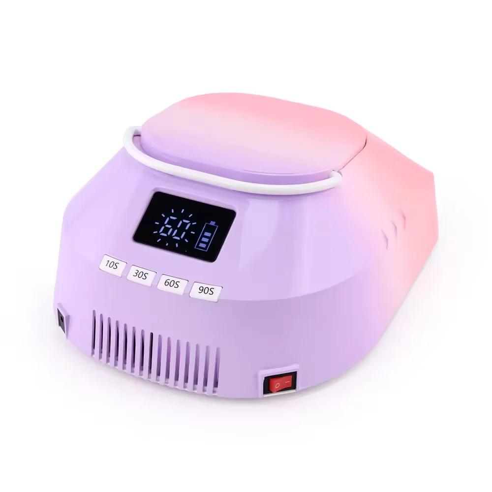 2025 ใหม่นวัตกรรม 86W Dual Light GEL Lacquer เครื่องเป่า UV Light สําหรับเล็บไร้สายเล็บ UV LED โคมไฟจับ