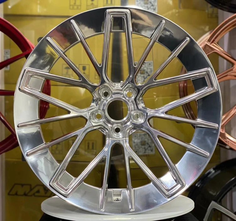 

19 20 21 22-inch forged rims for Benz BMW Audi Ferrari 488 Maserati Tesla model 3 Jaguar Mustang custom polishing forged wheels