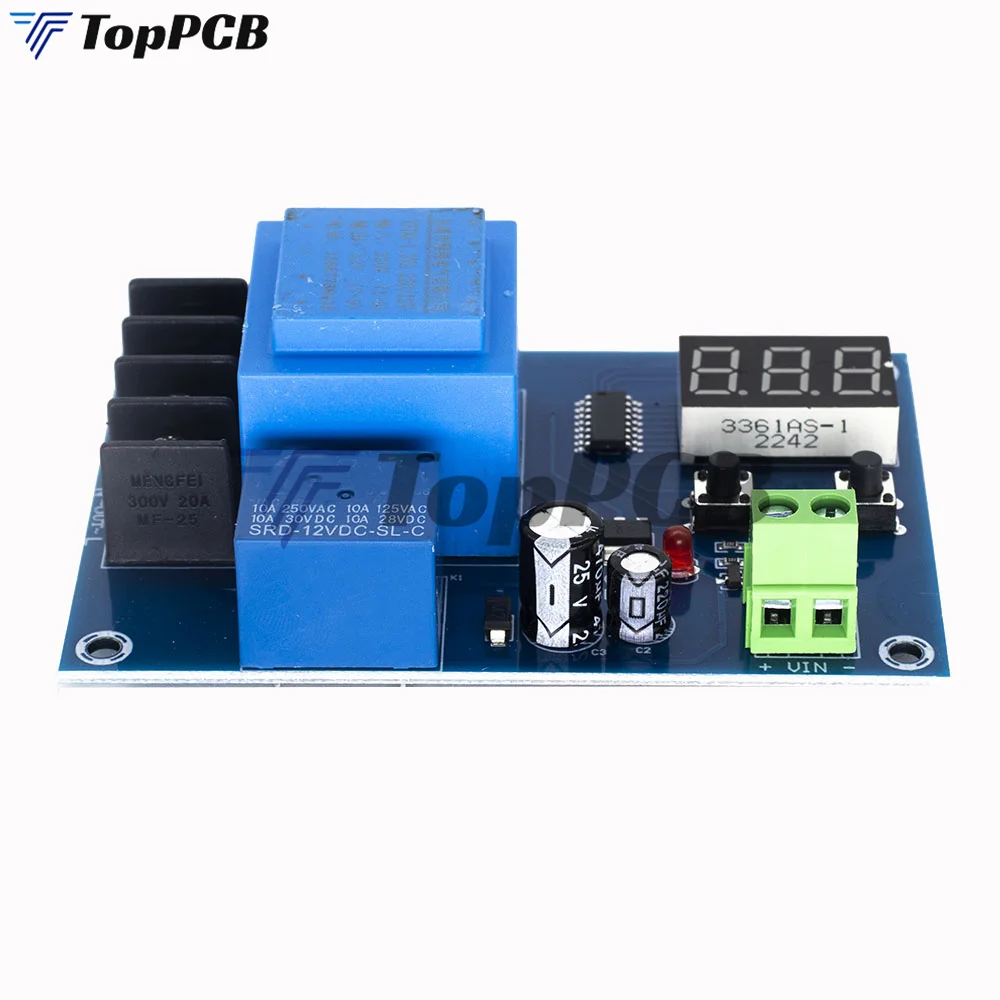 XH-M602 Digital Control Battery Charging Control Module AC 220V Lithium Storage Battery Charger Control Switch Protection Board