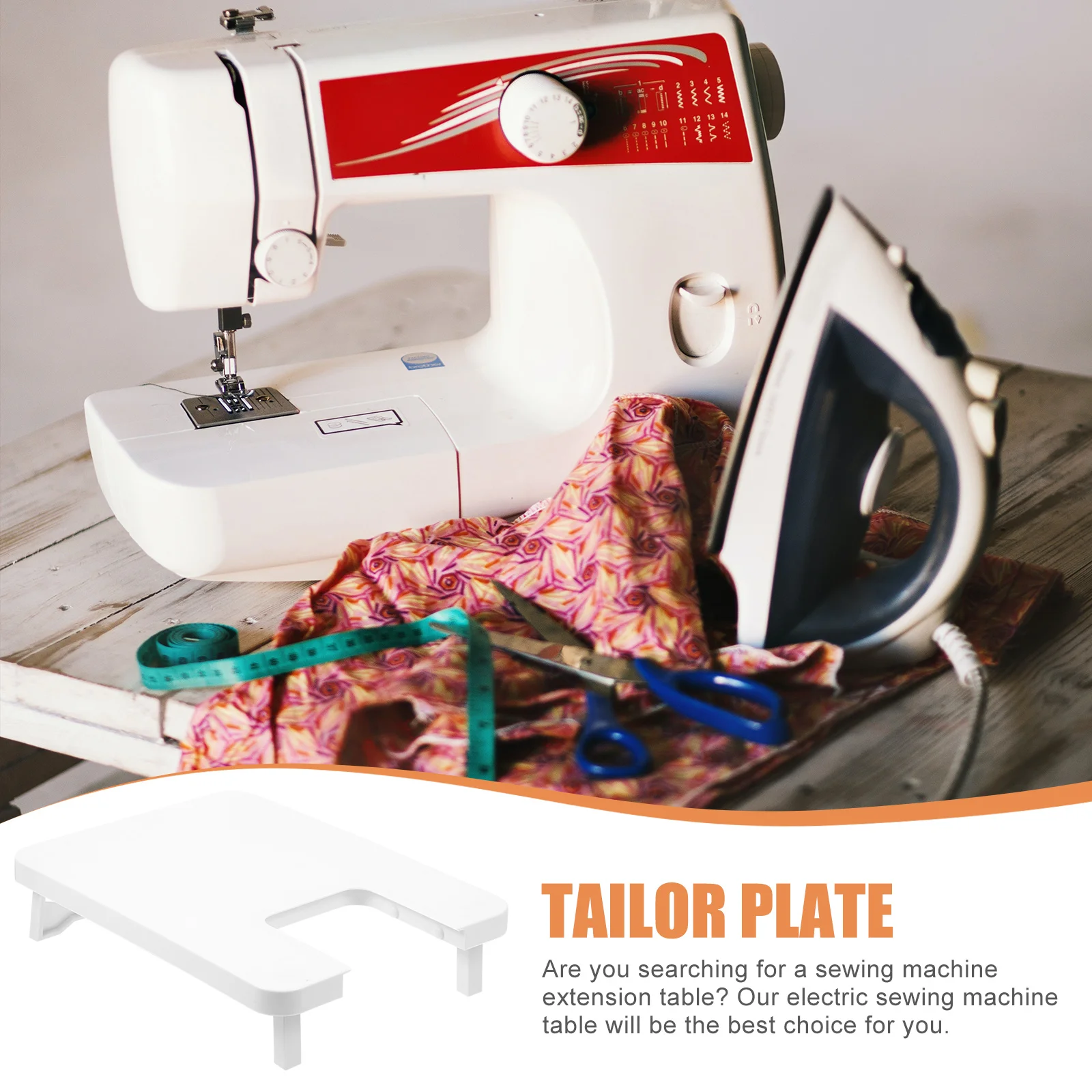 

1Pcs Universal Plastic Extension Table for Sewing Machines Add Creativity to Your Projects Sewing Machine Extension Table