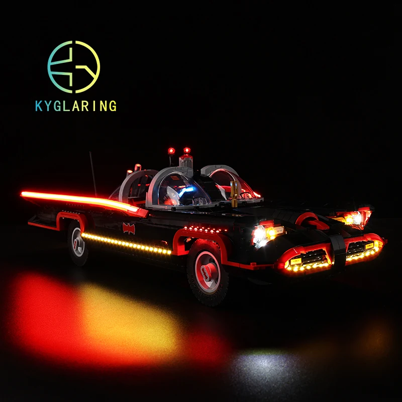 

Kyglaring LED Light Kit For 76328 The Classic TV Series mobile Block Model (Not Included Building Blocks)
