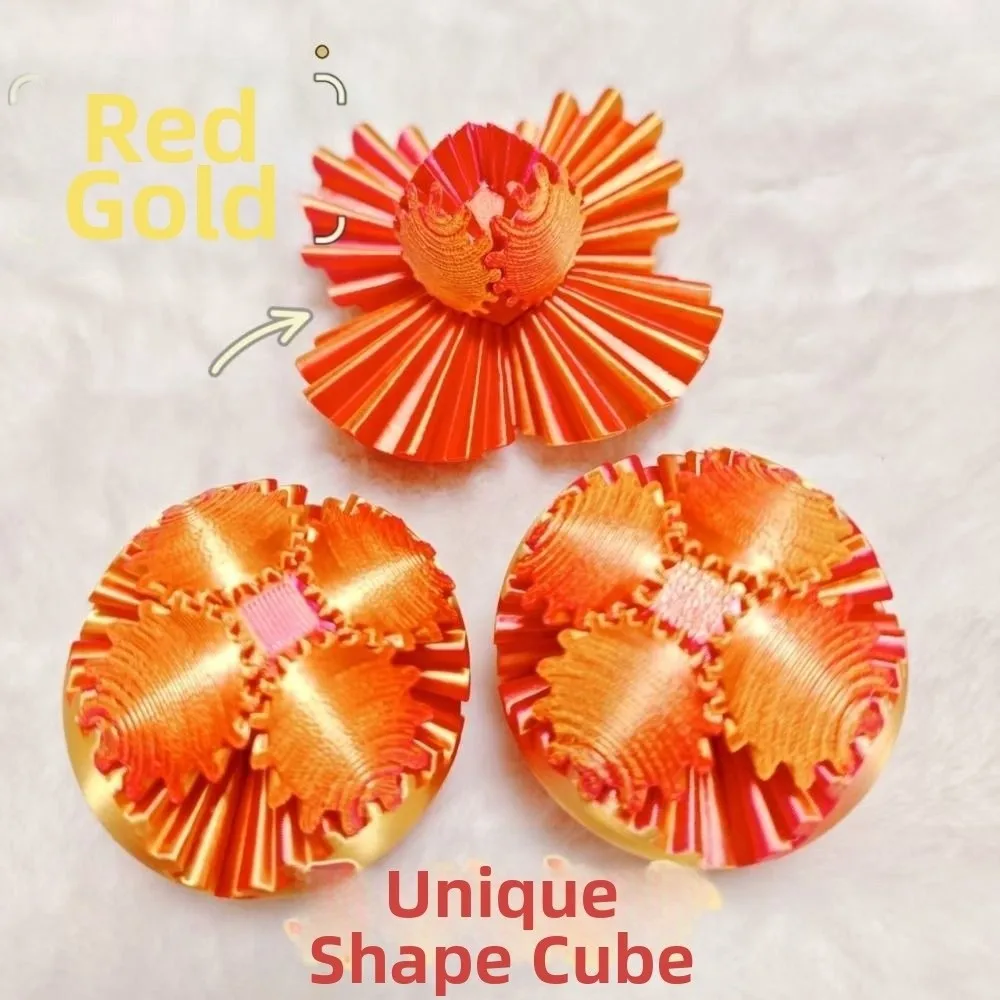 Palla per attrezzi creativi Palla rotante colorata rilassante o cubo Palla rotante leggera e accattivante per bambini Adulti