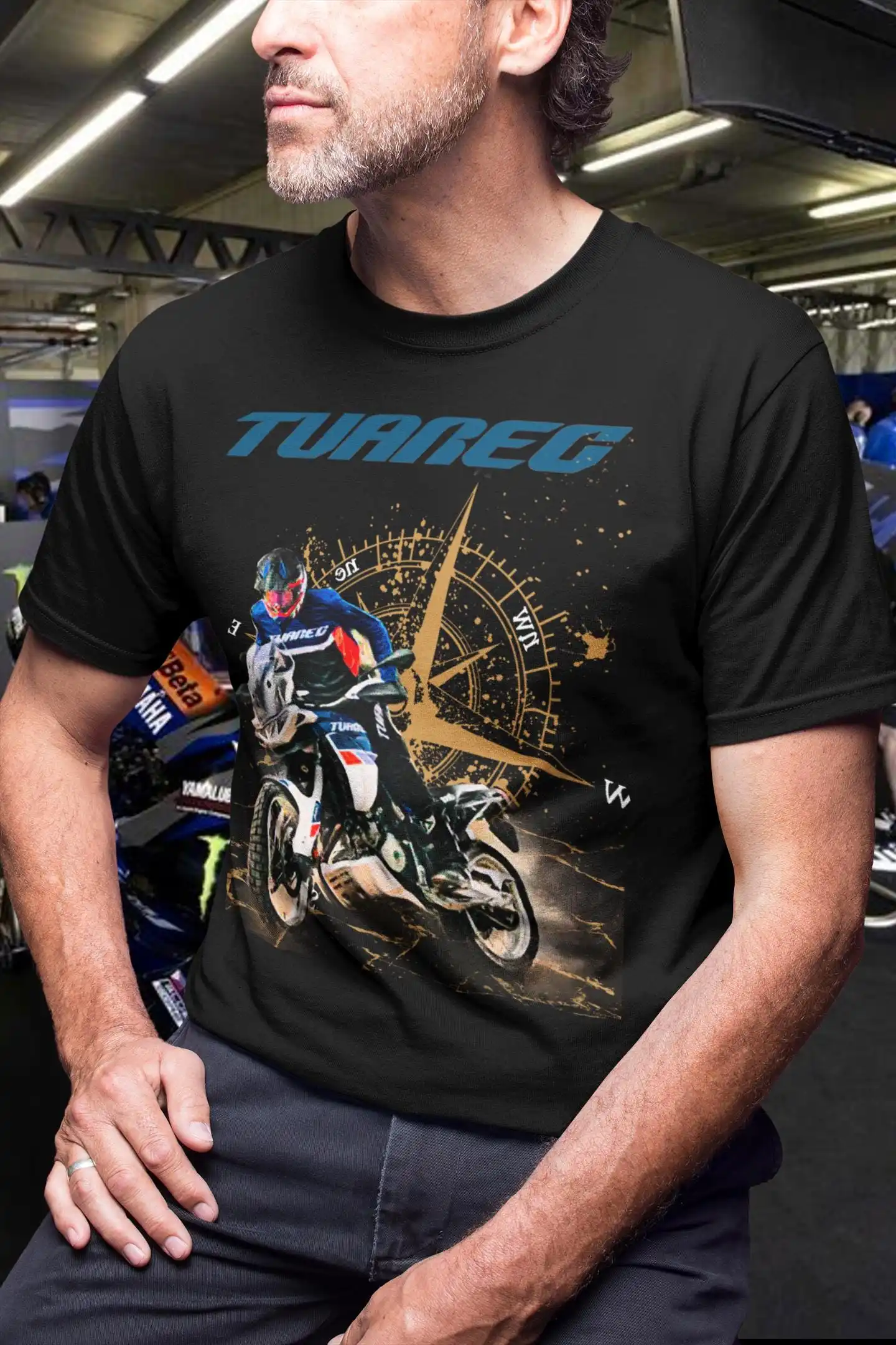 Tuareg 660 T Shirt The Stylish Italian Explorer Motorcycle Tee ADV Rider Graphic Top for Fans Off Road Gift T-shirt