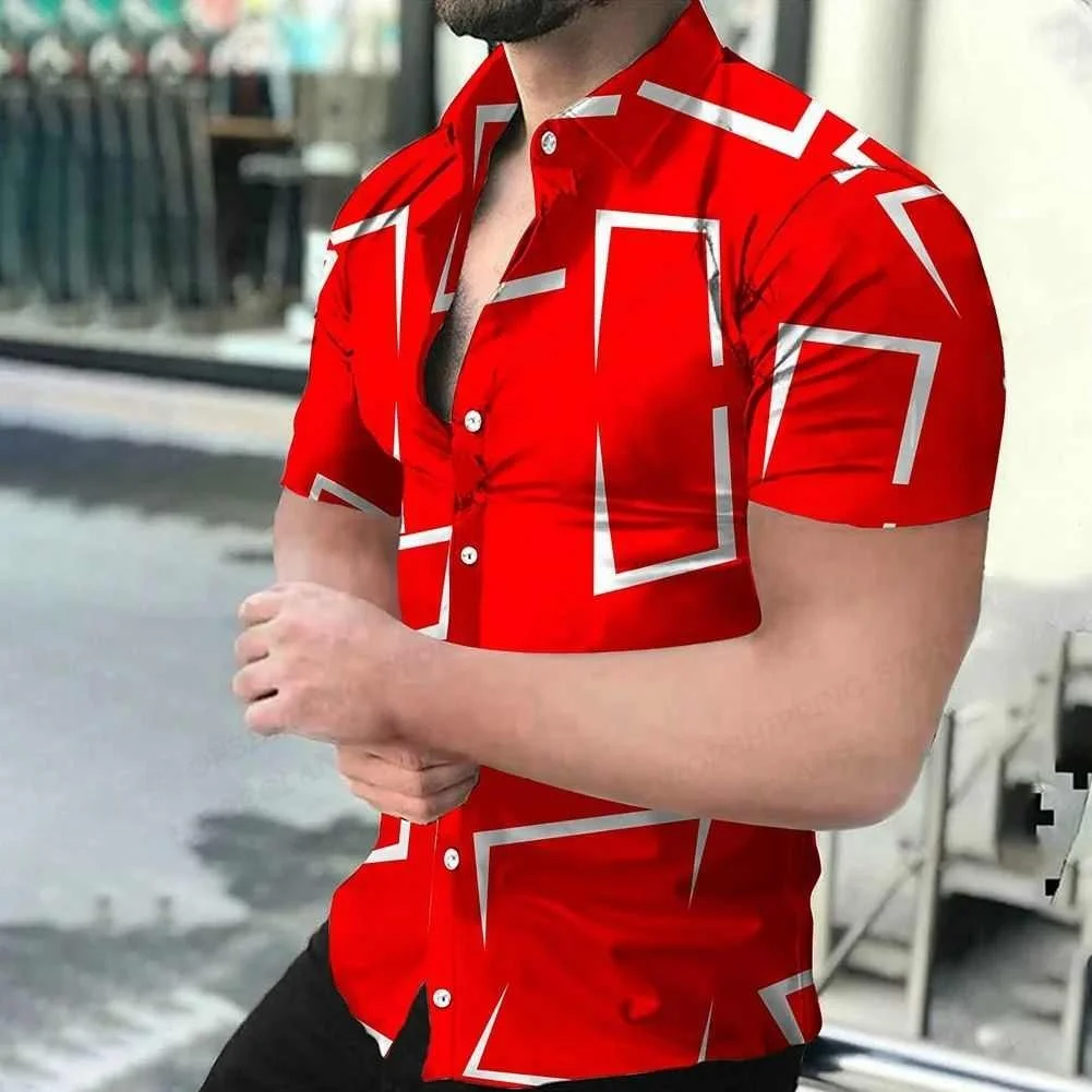 

Digital Print ort Sve Beach irt 3D Printed Casual Cotton irt Men's Summer Faion Sun Protection Treaent Ice Sensa...