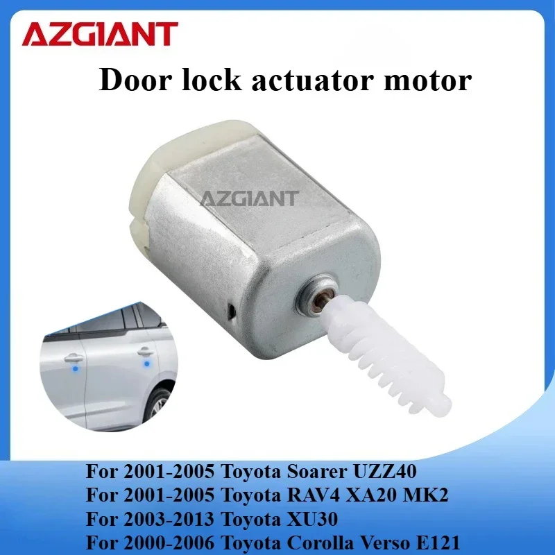 

For Toyota Soarer UZZ40/RAV4 XA20 MK2/XU30 AZGIANT KN619Z12 Car oor lock actuator motor high quality metal carbon brush
