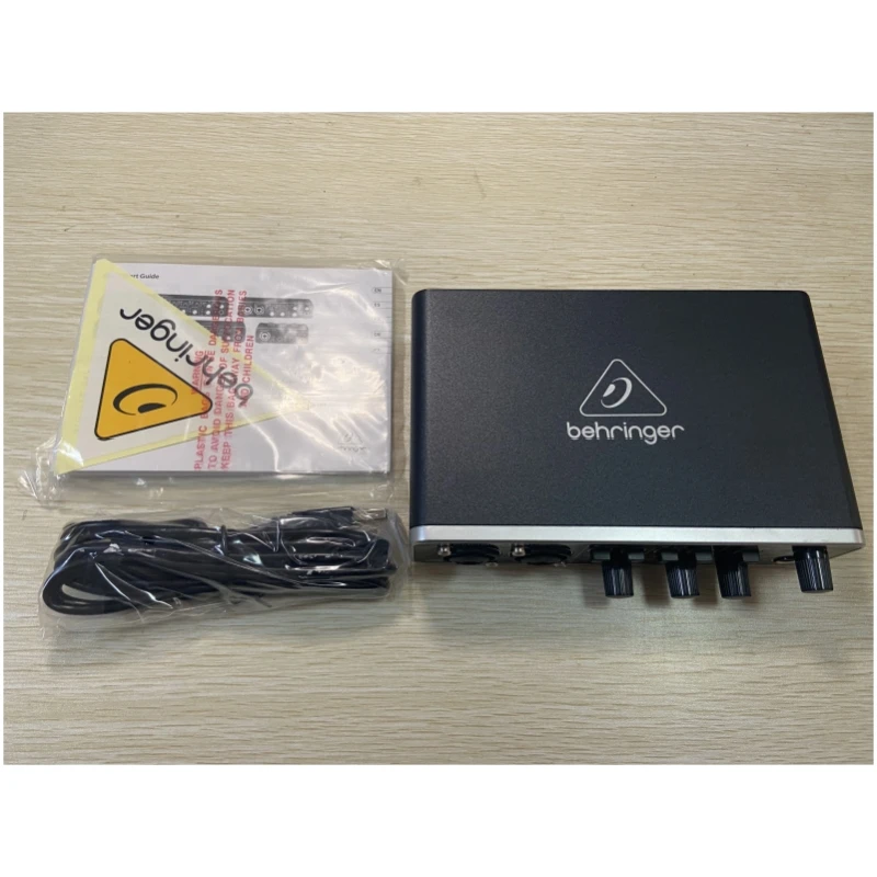 BEHRINGER U-PHORIA UMC22 لايف تسجيل جهاز التحكم في الصوت هيئة التصنيع العسكري مكبر للصوت USB جهاز التحكم في الصوت الخارجي #5