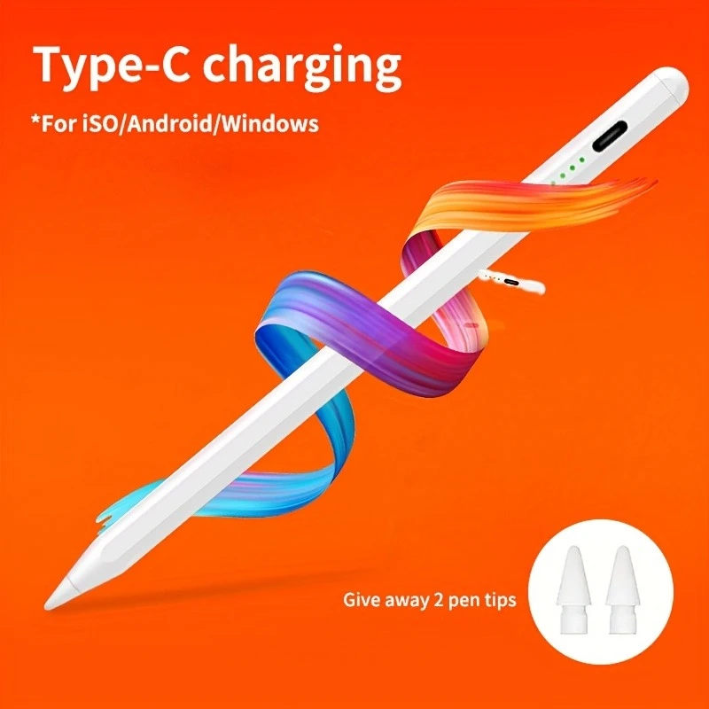 Universal Stylus Pen For iPhone Huawei Xiaomi OPPO Samsung VIVO Tablet Mobile Phone Magnetic Pencil For Android Touch Pencil