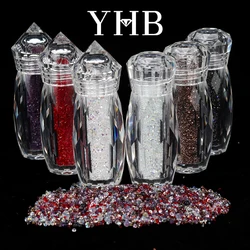 Micro Crystal Pixie Glitter 3D Tiny Beads Mini Fairy Rhinestones Caviar Nails ART Manicure DIY