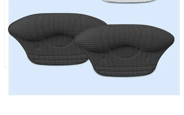Neue, dicke, gewellte Fersenkissen, selbstklebend, zum Schutz vor Blasen und zum Verhindern des Ausrutschens, als Einlagen für Schuhe mit lockeren Fersen, für Loafers und High Heels. – Detail 10
