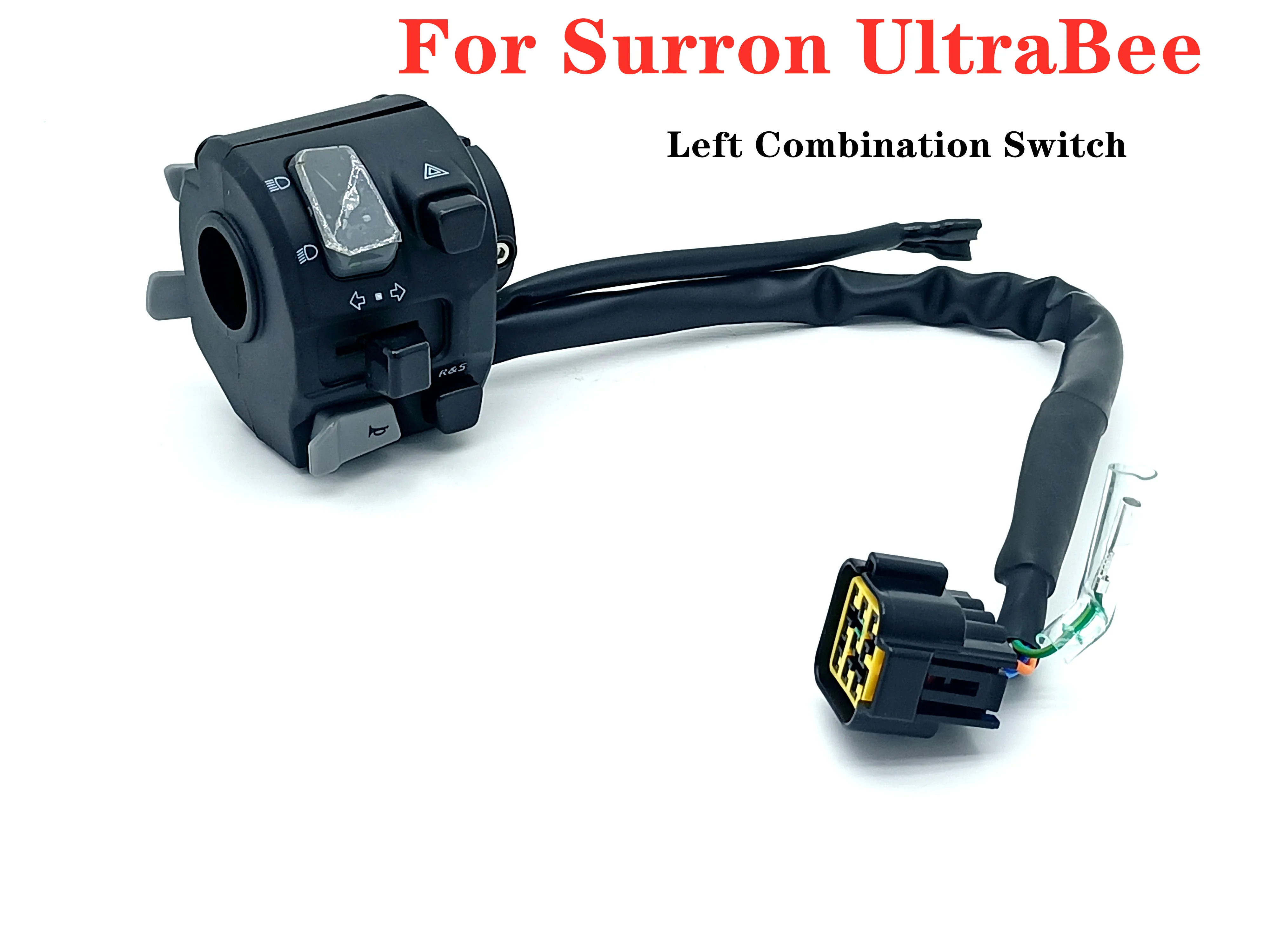 Left Combination Switch for Surron UltraBee Electric Cross-Country Bike SUR-Ron Ultra Bee Switch Button Accessories