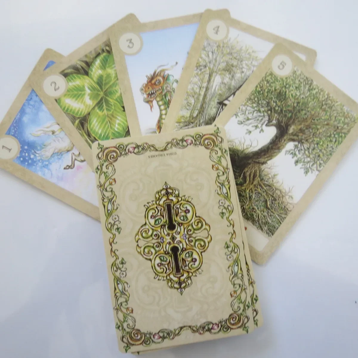 Tarot deck oracles cards mysterious divination Fairy Tale Lenormand oracles deck for women girls cards game board game