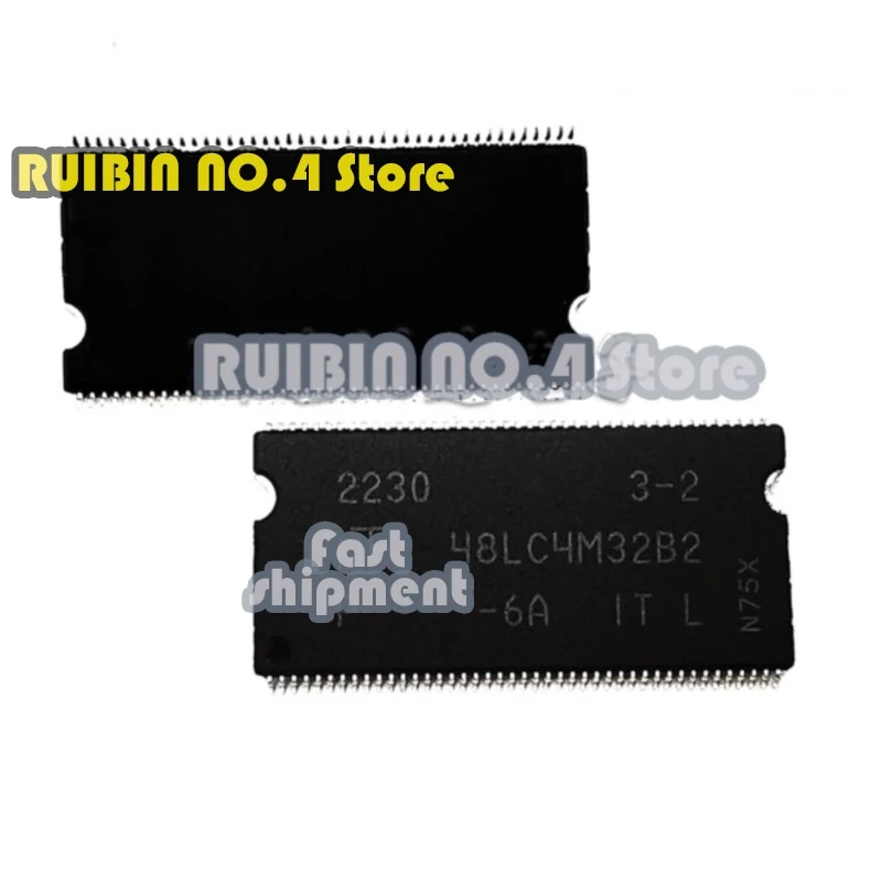 10pcs/lot MT48LC4M32B2P-6AIT:L flash memory chips