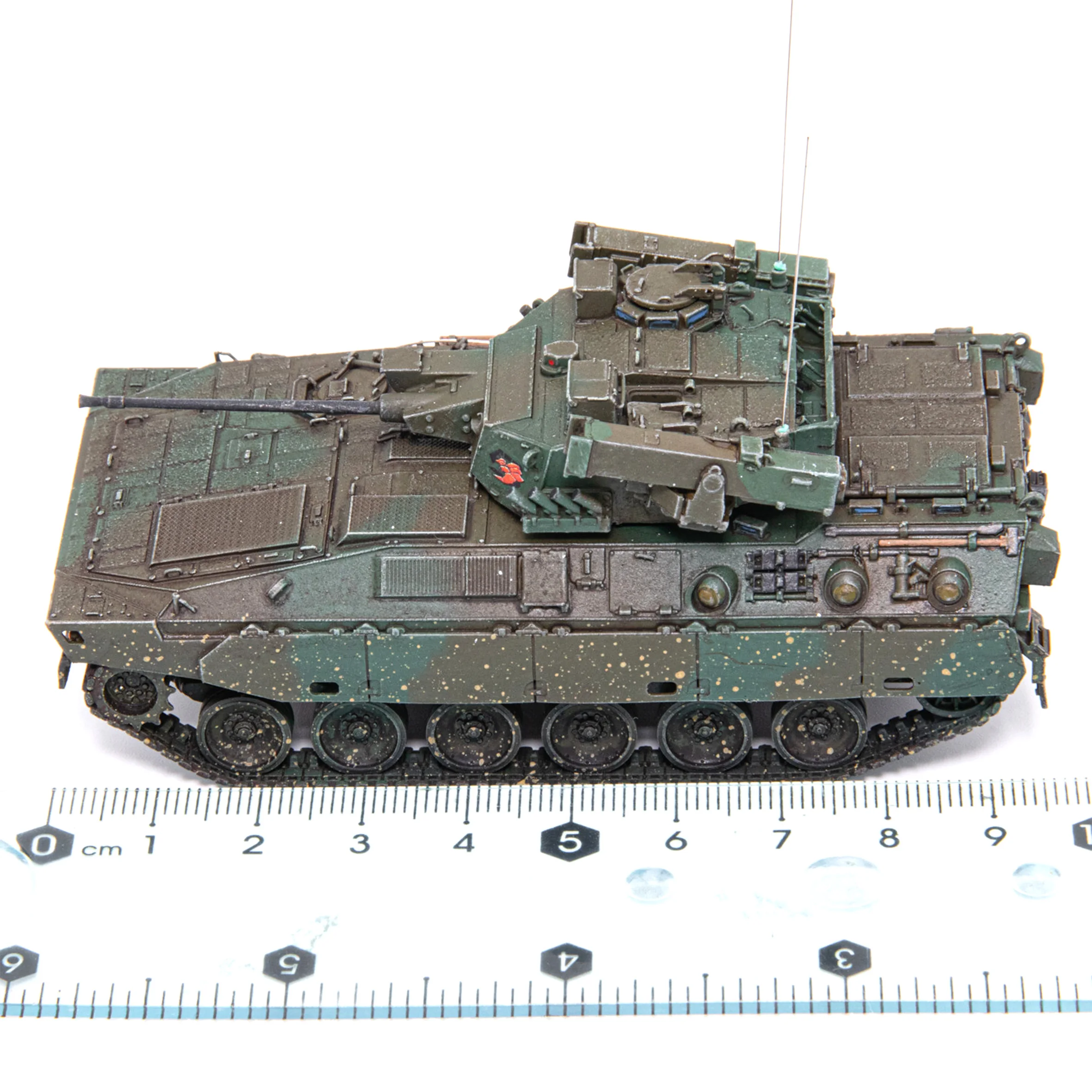 1: 72 AM Japanese Type 89 armored vehicle (brown green) 7th Division 11th Company 5th Squadron static finished model