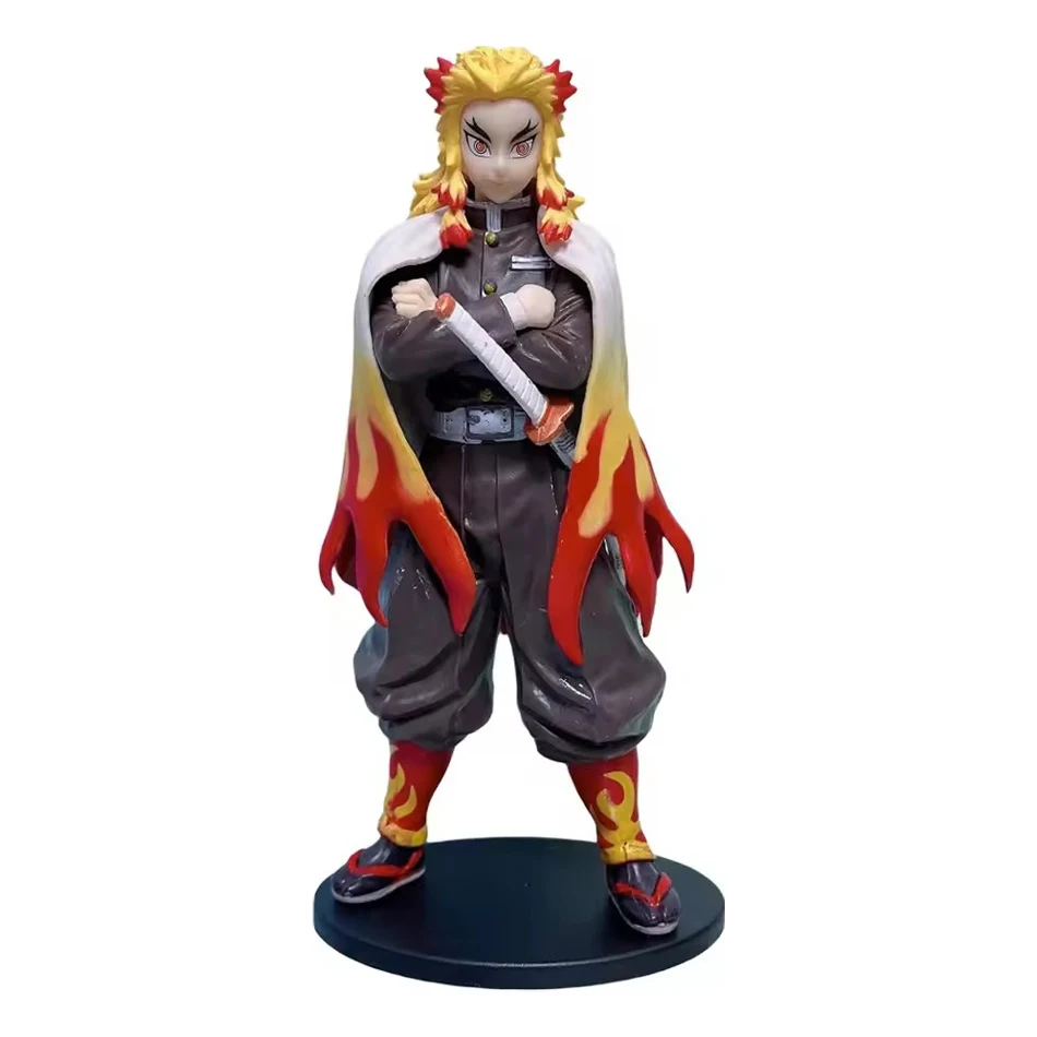 애니메이션 피규어 귀멸의 칼날 액션 피규어 장난감 귀멸의 칼날 인형 탄지로 네즈코 젠이츠 피규어 이노스케 전사 PVC 모델 장난감