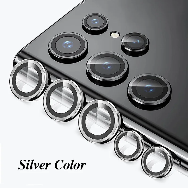 Kameraobjektivschutz für Samsung S25 S26 Ultra S24 S23 S22 Ultra Hülle Gehärtetes Glas Schutzfolie Titanlegierung Ring Handy-Zubehör – Detail 3